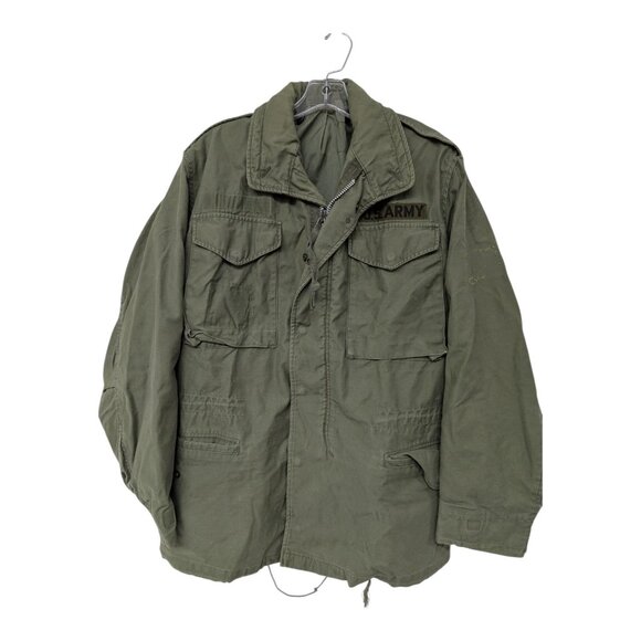Vintage US Army M-65 Field Jacket OG-107 Cold Weather Military Coat 70s - Picture 1 of 8
